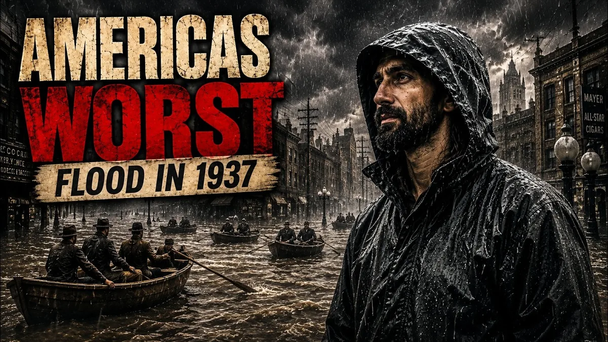 Official YouTube thumbnail for The Worst Flood In American History Drowned 90% Of This City